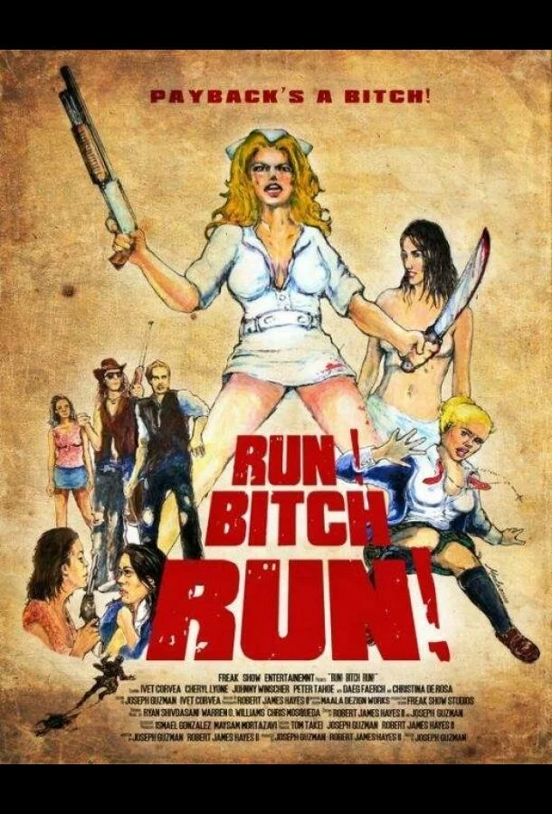 Постер к Беги, сука, беги! (2009)